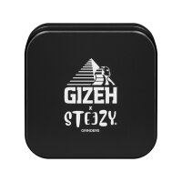 Steezy Grinder Alu 63mm - 2Parts GIZEH x Steezy Black (1...