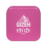 Steezy Grinder Alu 55mm - 2Parts GIZEH x Steezy Pink (1 Stk)