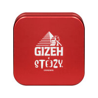 Steezy Grinder Alu 55mm - 2Parts GIZEH x Steezy Red (1 Stk)