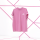 GIZEH Shirt - AllPink TrippyIcon Oversized (1 Stk)