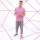 GIZEH Shirt - AllPink TrippyIcon Oversized (1 Stk)