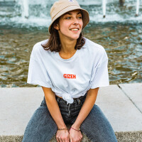 GIZEH Shirt - Oversized Classic white (1 Stk)
