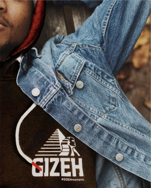 GIZEH Hoodie, Making Moments, black