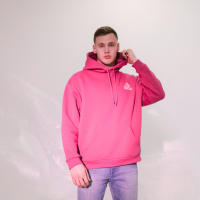 GIZEH “ALL PINK” Signature Hoodie, oversized L