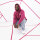 GIZEH Hoodie L - AllPink Signature Oversized (1 Stk)