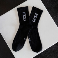 GIZEH Socken 43-46 - Oldschool weiss (1 Stk)