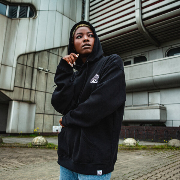 GIZEH Hoodie M - Black Signature Oversized (1 Stk)