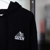 GIZEH Hoodie M - Black Signature Oversized (1 Stk)