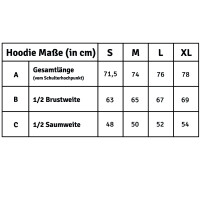 GIZEH Hoodie M - Black Signature Oversized (1 Stk)