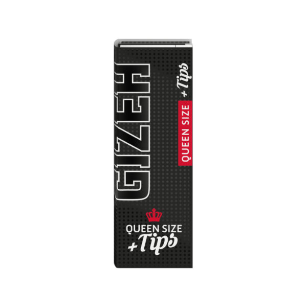 GIZEH BLACK® Queen Size + Tips {5er Pack}