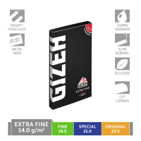 GIZEH BLACK® Extra Fine {5er Pack}