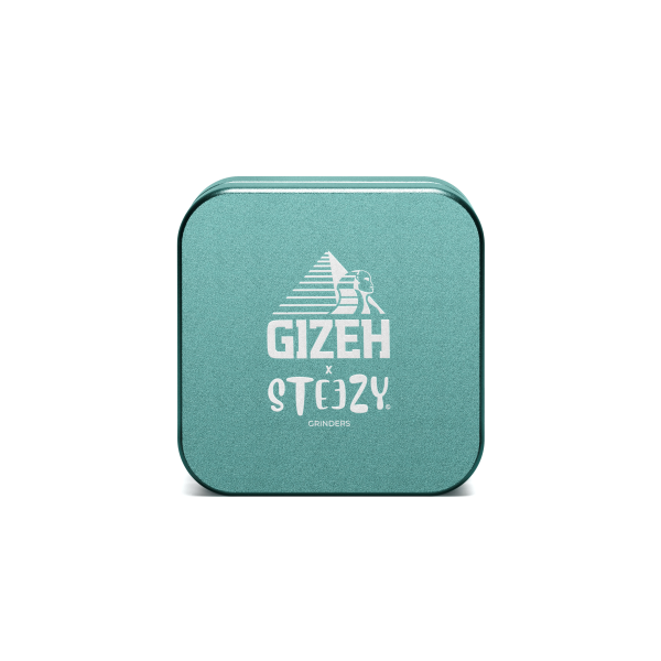 GIZEH x STEEZY Grinder Classic “Turquoise Green” {63mm, 1 Stück}