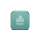 GIZEH x STEEZY Grinder Classic “Turquoise Green” {63mm, 1 Stück}