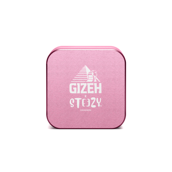 GIZEH x STEEZY Grinder Classic “Pink Pirouette” {63mm, 1 Stück}