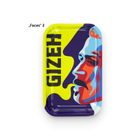 GIZEH Rolling Tray “Faces” {M, 1 Stück}
