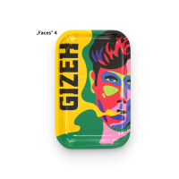 GIZEH Rolling Tray “Faces” {M, 1 Stück}