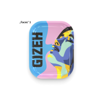 GIZEH Rolling Tray “Faces” {S, 1 Stück}