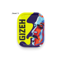 GIZEH Rolling Tray “Faces” {S, 1 Stück}