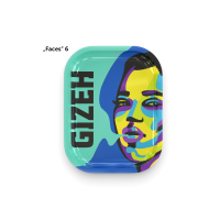 GIZEH Rolling Tray “Faces” {S, 1 Stück}