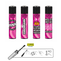 GIZEH “ALL PINK” CLIPPER {4er Pack}