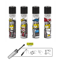 GIZEH “Royal” CLIPPER {4er Pack}