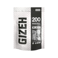 GIZEH ActiveFilter 6mm - ProCell Black (1 x 200Stk)