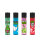 GIZEH Clipper Feuerzeug Softflame - Weed Slogan 11A (1 x 4Stk)
