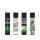 GIZEH Clipper Feuerzeug Softflame - Weed Slogan 13D (1 x 4Stk)