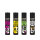 GIZEH Clipper Feuerzeug Softflame - Skull Slogan D (1 x 4Stk)